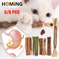 Cat Molar Stick Cleaning Teeth Natural Catnip Pet Cat Molar Toothpaste Stick Cat Snacks Sticks Pet Cleaning Teeth Pet Supplies