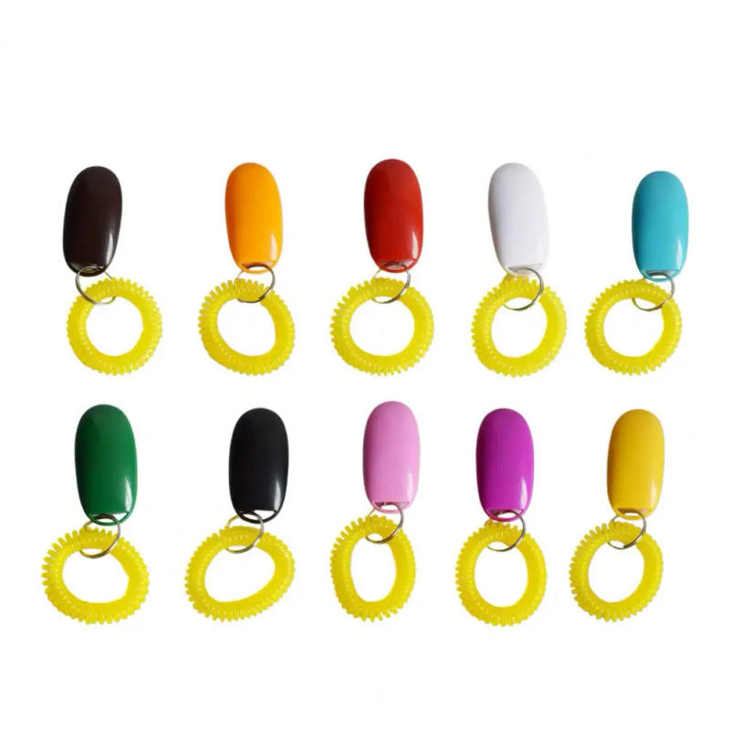 Description Picture 6 of itemUniversal Pet Training Clicker Convenient Stop Barking Teach Dogs Commands High Frequency Dog Pet Supersonic Clicker