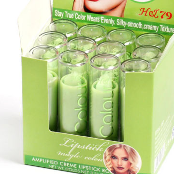 12pcs Moisturizer Lip Balm Makeup Waterproof Color Changing Pink Lipstick Long Lasting Care Protection Lip Blam Anti Aging