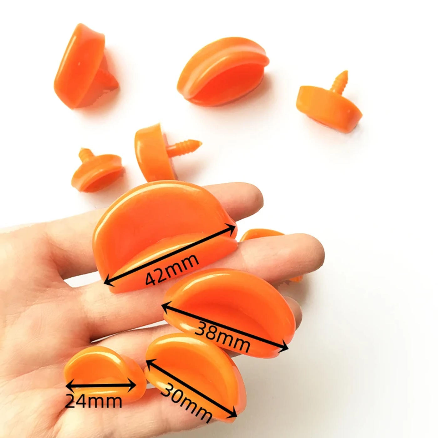 Description Picture 5 of item10pcs Duck Safety Mouth Dolls Toy Making Accessories For Stuffed Toys Snap Animal Scrapbooking Puppet Knitting Doll Craft