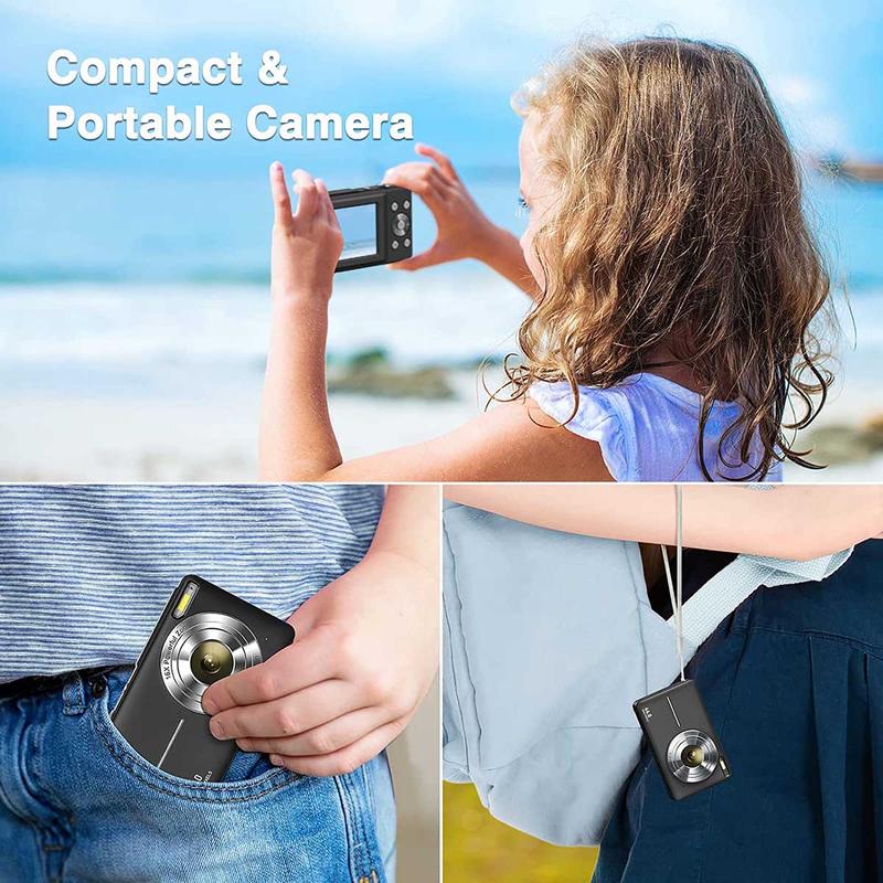 Description Picture 4 of item1080P Full HD Digital Camera 44MP Compact Camera 2.4 Inch LCD Screen 16X Digital Zoom Camera Mini Video Camera