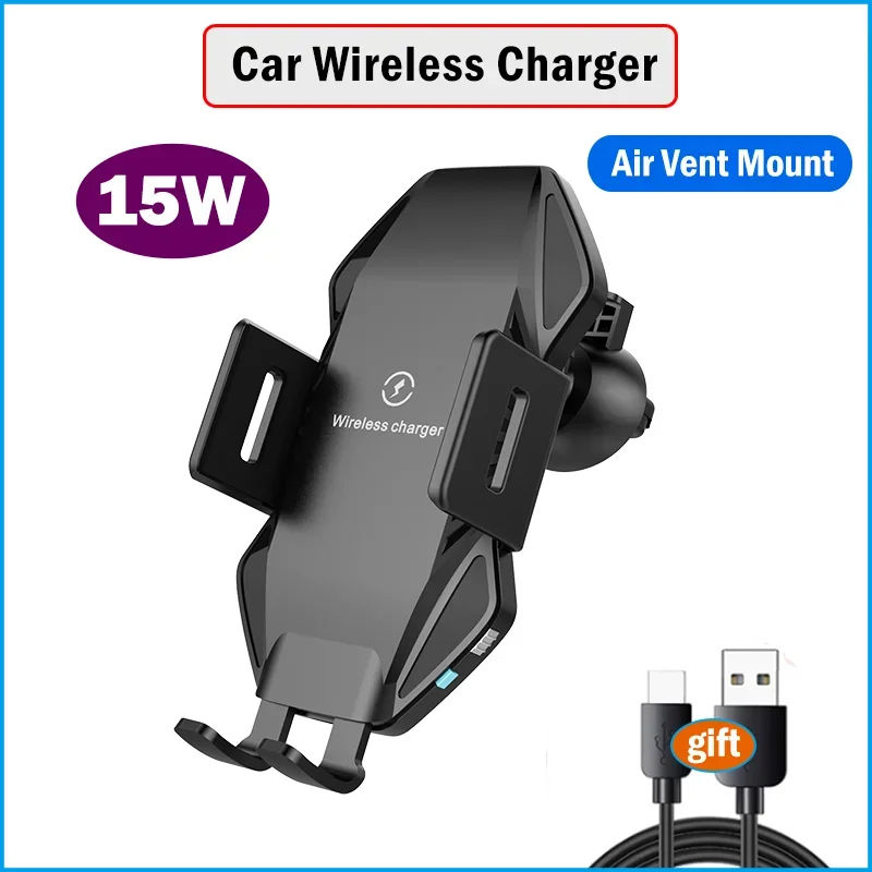 15W Universal Qi Car Wireless