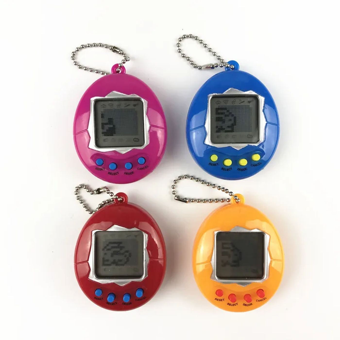 Description Picture 2 of itemNew 90S Nostalgic Tamagotchi Electronic Pets Console Kid’s Toy Portable Keyring Funny Virtual Cyber Toy Christmas New Year Gift