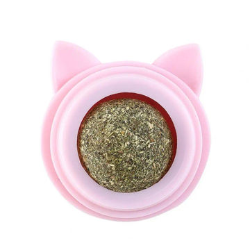 Cat Chew Toy Bite-resistant Emotional Comfort Entertaining Catnip Ball Edible Cat Lick Treats Toy Puppy Supplies