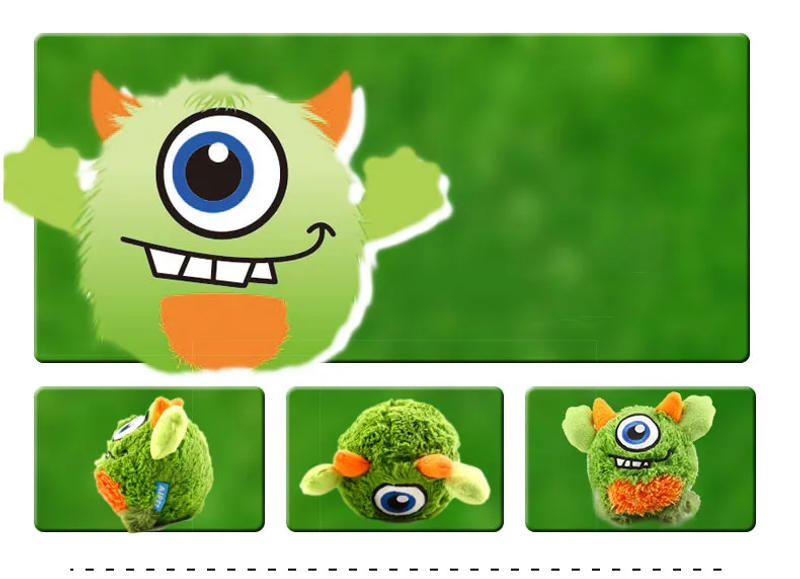 Description Picture 5 of itemSqueaker Interactive Dog Toy Balls for Small Dogs Play Bite Resistant Chew Ball Toys for Large Dogs Puzzle Training Accessories