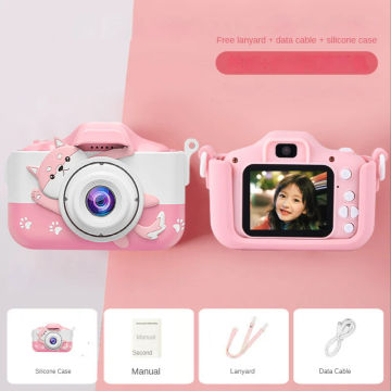 Camera Gift Toy for Kids X5S 80MP 1080P HD Video Digital Camera Dual Lense Long Time Using Battery ABS Material Compacta