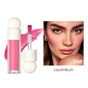 Liquid Blush Matte Contour Blusher Face Pigment Lasting Beauty Natural Cream Cheek Tint Bronzer Peach Blush Makeup Maquiagem