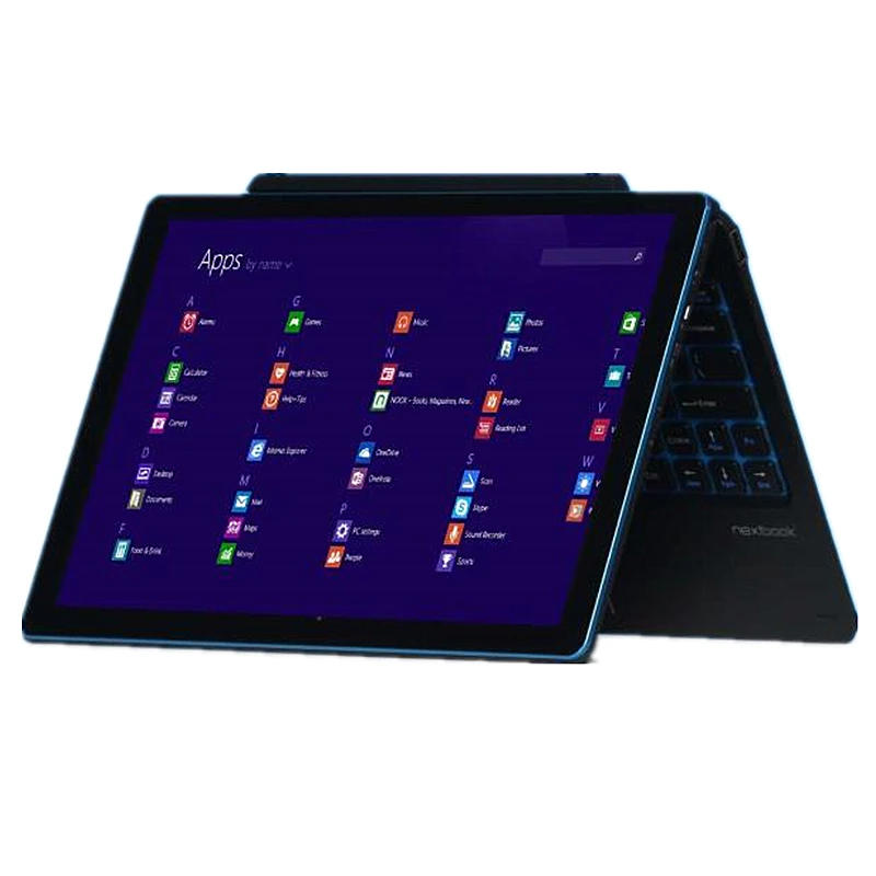 Description Picture 4 of item11.6'' Windows 10 Tablet PC With Keyboard Bundle 1/2GB 64GB Z3735G CPU 1366*768IPS Screen Nextbook Quad Core G12 Dual Cameras