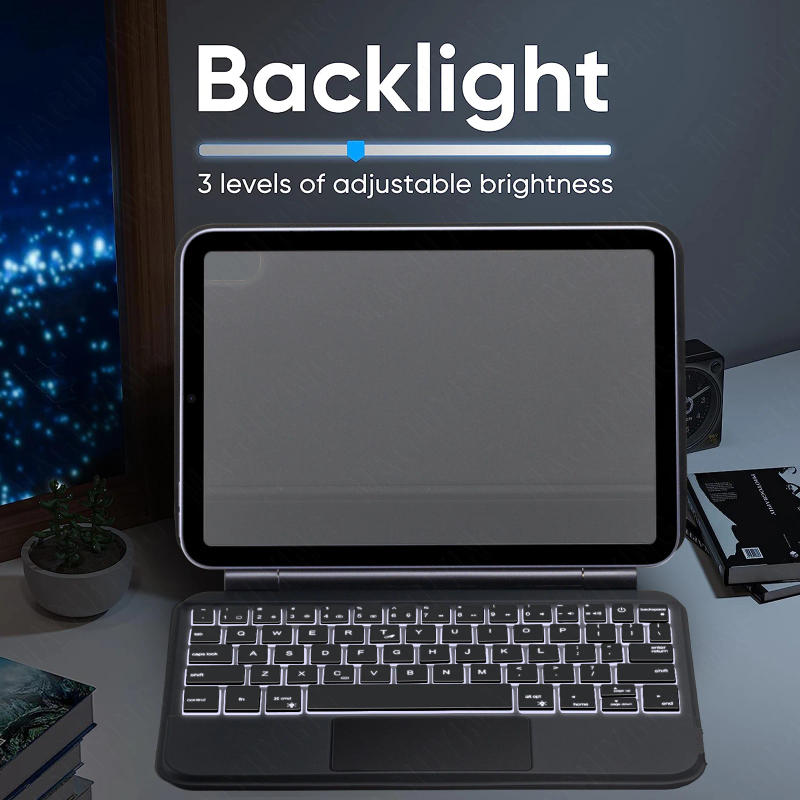 Description Picture 4 of itemMagic Trackpad Keyboard for iPad Mini 6 2021 8.3 inch Folio Case Magnetic Backlit for Mini 6 6th Gen Generation Spanish Korean