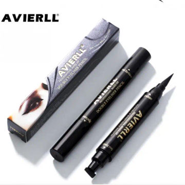 1~10PCS Eyeliner Pen Quick Waterproof Double Head Black Long Lasting Liquid Eye Makeup Pencil Cat Style Stamp Eyeliner