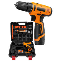 Brand New Electric Drill Power Tool Waterproof Wireless 100-240V Cordless Electric Drill Integrated LED Lights