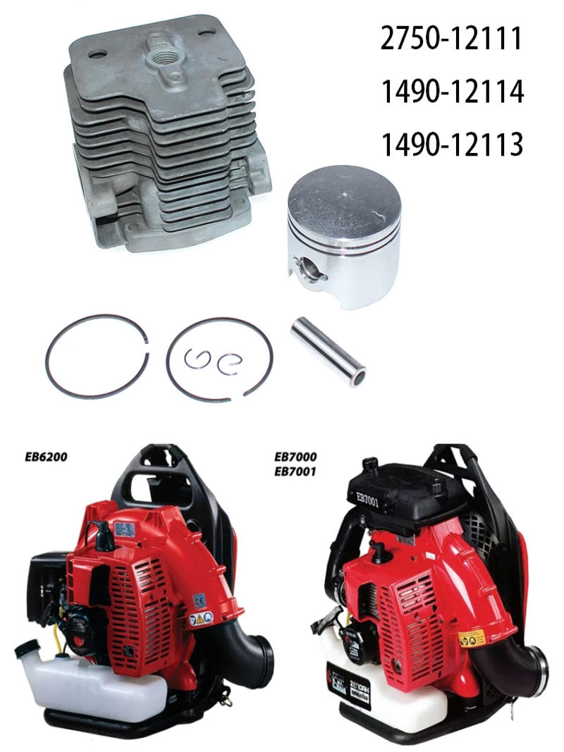 Description Picture 2 of itemCylinder Piston Kit For RedMax Zenoah EB430 EB440 EB441 EB4300 EB4401 EB6200 EB7000 EB7001RH MD431 2750-12111 1490-12114