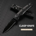 Outdoor knife Folding knife Multi-purpose camping knife, high hardness sharp survival knife, creative portable fruit knife, port