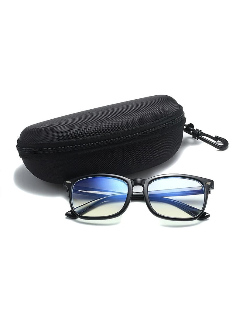 Description Picture 2 of itemPortable Zipper Carabiner Sunglasses Protector Box Hard Eye Glasses Case Travel Pack Glasses Case Eyewear Accessories With Hook