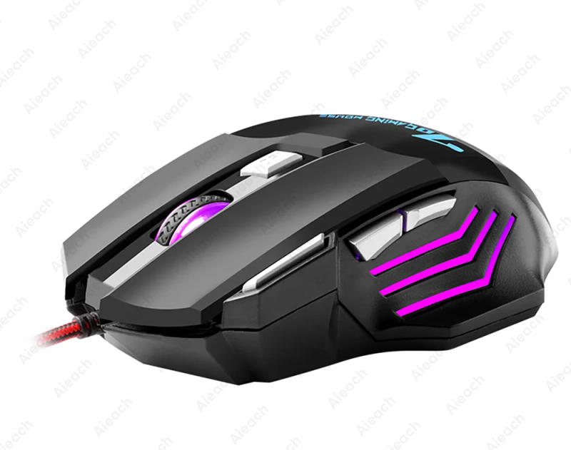 Description Picture 5 of itemGaming Esports Mouse 3200 DPI 7 Keys Game Mouse RGB Light Ergonomic Wired Game Mouse For Computer PC Laptop Accessories Mice