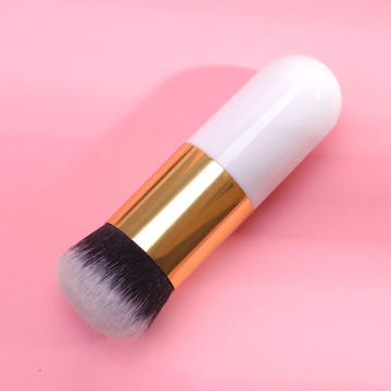 1PC Blusher Foundation Brush Makeup Brushes Professional Loose Stucco Cosmetics Brushes Face Beauty Makeup Tool