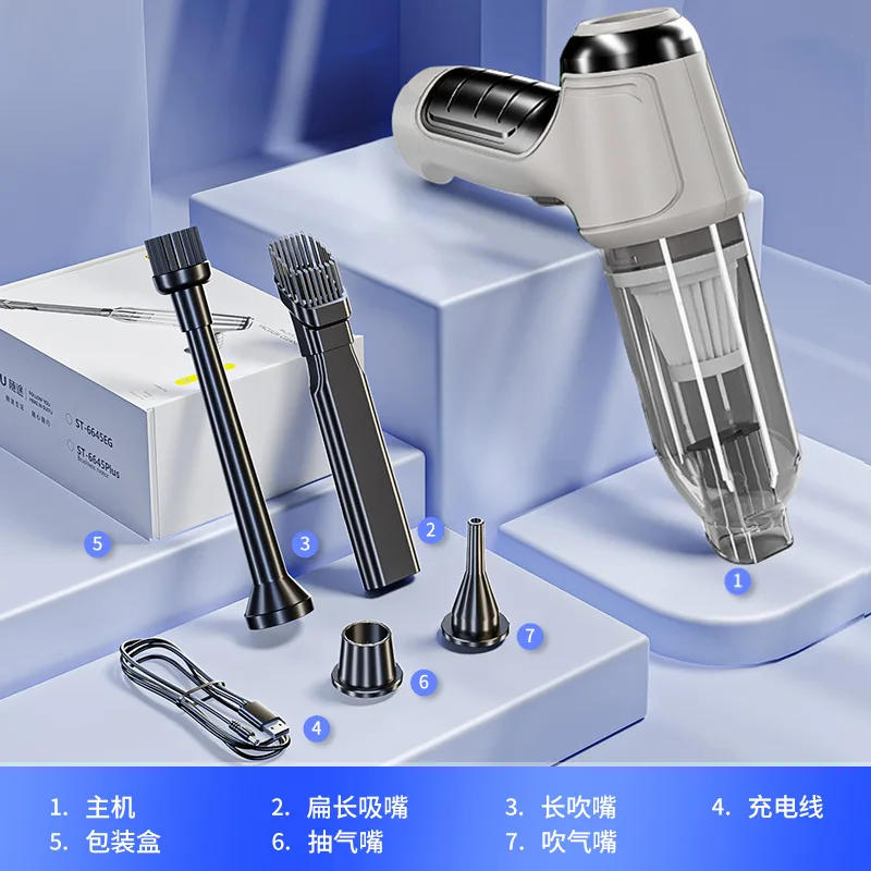 Description Picture 5 of item9000pa Wireless Car Vacuum Cleaner Powerful Cleaning Machine Household Portable Vacuum Cleaner Mini Strong Cleaning Appliance