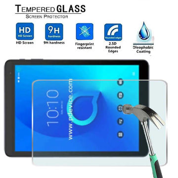 For Alcatel 1T 10 -Premium Tablet 9H Tempered Glass Screen Protector Film Protector Guard Cover