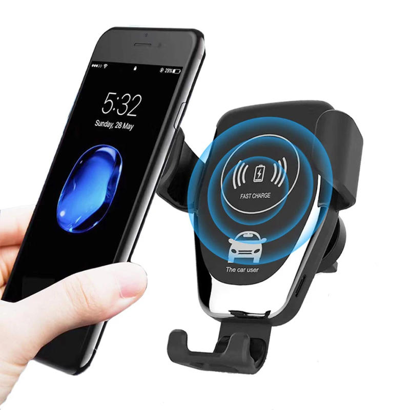 Description Picture 2 of itemQi Car Fast Wireless Charger For iPhone 11 12 SE 8 Plus XS 100W Car Wireless Charger For Samsung Galaxy S8 S9 S10 Note 9 Charger