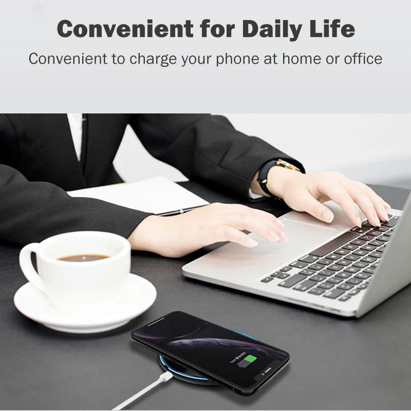 Description Picture 5 of item15W Fast Wireless Charger for LG Velvet Wing 5G G8 G8S G8X ThinQ V40 V50 V50S V60 ThinQ Qi Wireless Charging Pad with USB Cable