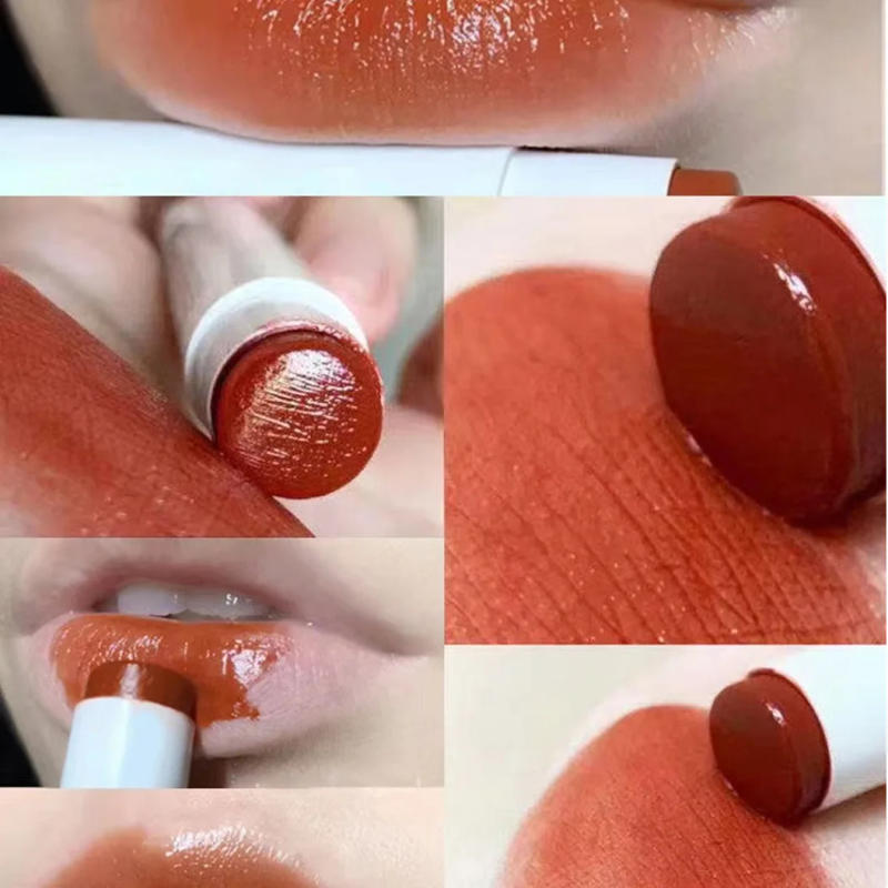 Description Picture 5 of itemRose Black Tea Jelly Oils Lip Balm Orange Juice Moisturising Japanese Clear Gloss Colour Changing Lipstick Lip Care Daily Makeup