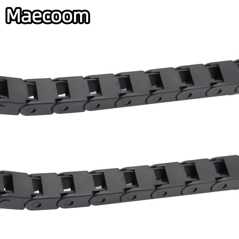 Description Picture 5 of itemCable Chain 7x7 10x10 10x15mm  L1000mm Cable Drag Chain Wire Carrier With End Connectors for CNC Router Machine 3D Printer Parts