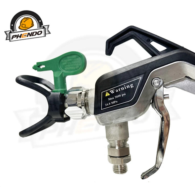 Description Picture 6 of itemPHENDO HEA Control Pro Composite 517100 Control Pro Airless Hybrid Gun Ergonomic Handle 2 Trigger 1-Finger Safety Catch Black