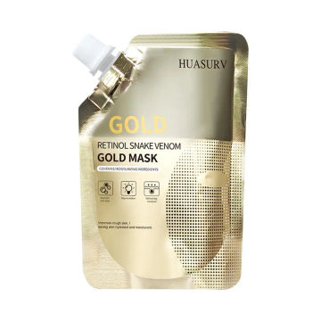 HUASURV Retinol Snake Venom Peptide Gold Mask Moisturizing Moisturizing Anti-aging Control Skincare Mask Clear Oil Care Ski O0W3