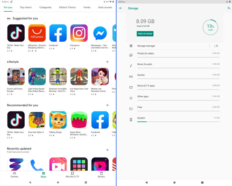 Description Picture 6 of itemWorld Version 10 Inch Tablet Android 11 Octa Core 6GB RAM 64GB ROM 1280x800 IPS Screen 4G LTE Network 5G WiFi 6000mAh Type C GPS