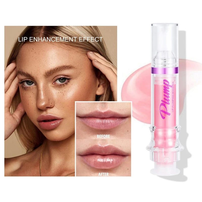Description Picture 5 of itemHANDAIYAN 6 Colors Infused Chili Extract Liquid Lipstick Waterproof Long Lasting Nourishing Plumping Booster Lip Gloss Makeup