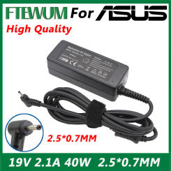 19V 2.1A 40W 2.5*0.7mm Laptop Charger Adapter For ASUS Eee PC X101CH/1025C/1015/ADP-40PH/1001/1005/EXA1004EH/ADP-40PH AB/1215