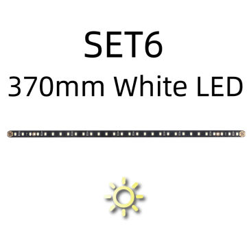 2Pcs Mellow  Daylight PCB Kit 5V RGB / White LED Bar For 3D Printer Voron 0.1/0.2 Voron 2.4 Trident 350/300/250 Micron+ Lamp Bar