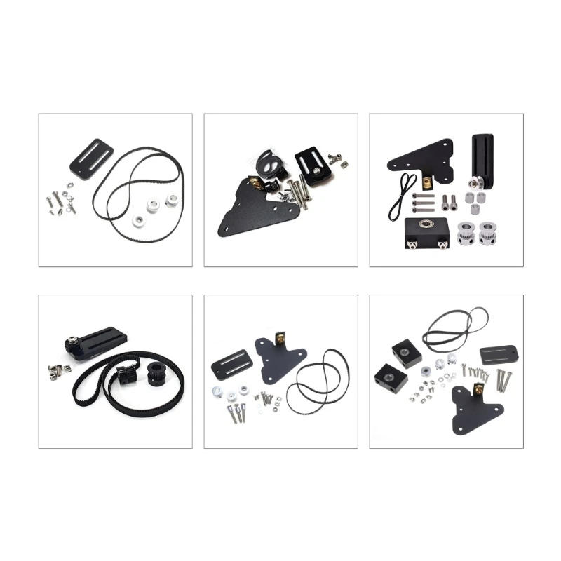 Description Picture 2 of item3D Printer Dual Z-Axis Screw Aluminum Timing Belt for CR10/Ender3 3S Series Printers Accessaries