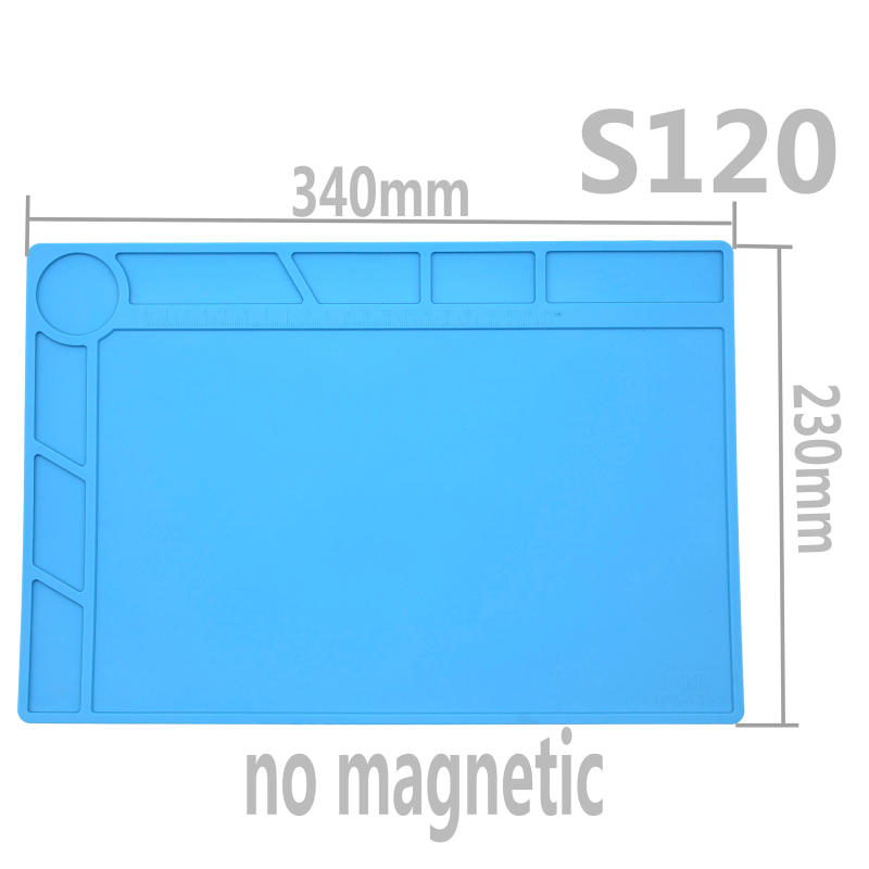 Description Picture 3 of itemSoldering Mat Heat-Resistant Soldering Hot Air gun Silicon Mat Welding Repair Tools S180