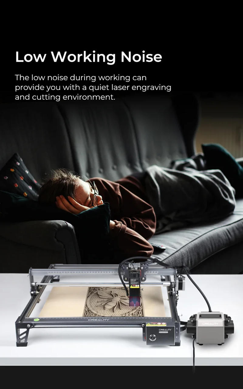 Description Picture 5 of itemCreality CR-Laser Falcon(10W) Air Assist Kit 4005010054