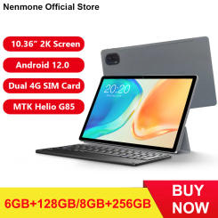 2023 Nenmone Tab10 10.36-inch 2000*1200 Display Helio G85 Octa-Core 8GB 256GB ROM 4G LTE Android 12 Tablet 2 In 1 13MP 8000mAH