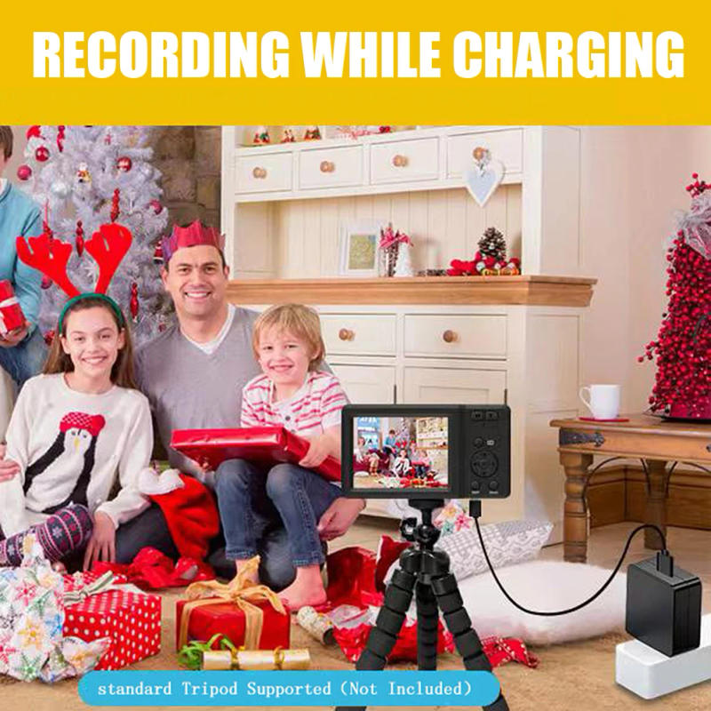 Description Picture 4 of item2.7 Inch Underwater Digital Camera 1080P HD 4K 56MP Waterproof Outdoor Video Recorder Anti-shake LCD 20x Zoom Camera Mini Camera