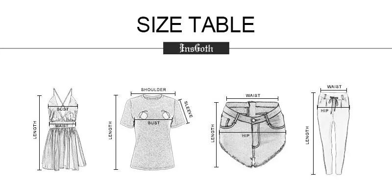 Description Picture 2 of itemInsGoth Gothic Black Flare Pants Women Summer Harajuku See Through Sexy High Waist Pants Punk Grunge Trousers Lolita Streetwear