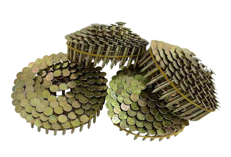 Description Picture 2 of item120pcs Coil Nails Big Cap Nails for CRN45 25mm 32mm Thick Nails for Coil Nailer