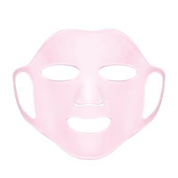 Reusable Silicone Facial Mask Cover Ear Hanging Anti-aging Moisturizing Face Shield Double Absorption Anti Evaporation Skin Care