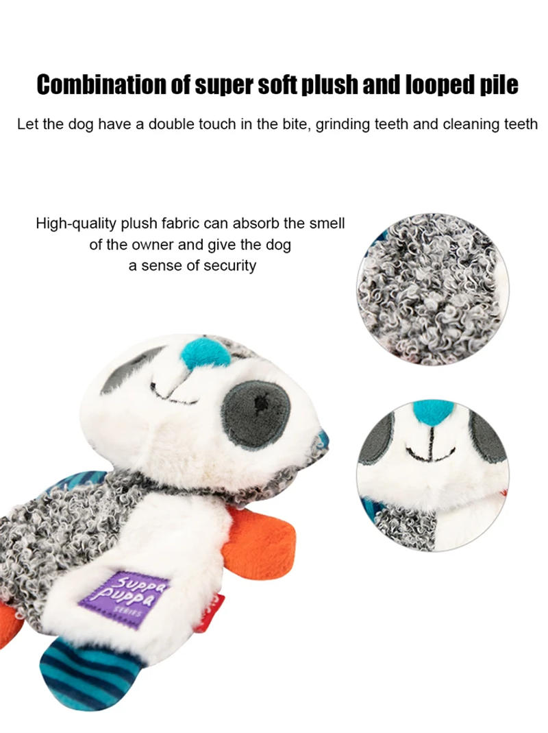 Description Picture 5 of itemGigwi Newest Pet Toys Suppa Puppa Series Sound Paper Molar Teeth Sounding Plush Washable Pet Toys for Dog Puppy