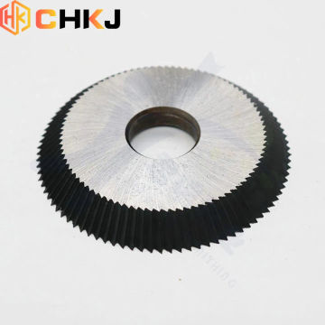 CHKJ 60*16*6mm Specification Commonly Used Milling Cutter For Defu Horizontal Key Machine General Cutter 90 teeth Good Quality