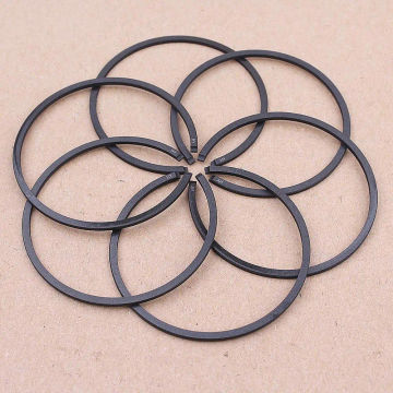 6pcs Piston Ring Kit 41mm*1.5mm for Partner 350 351 370 390 Poulan 40cc 42cc Husqvarna 350 Chainsaw Koblen Cylinder Parts