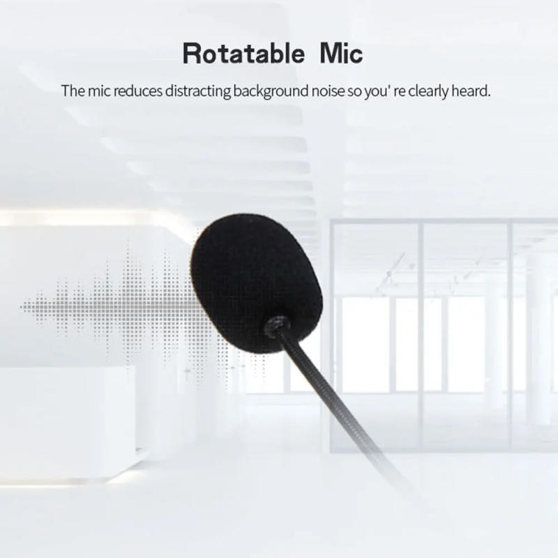 Description Picture 3 of item3.5mm/USB Computer Laptop Headphone with Noise Cancelling Microphone Chatting Network Teaching Video Conferencing Wired Headset