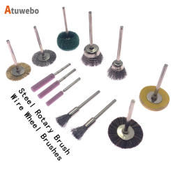 Wire Wheel Steel Brushes Pen Polishing Wheel Brush Tools Scrap Welding Metal Surface Pretreatment Grinding for Heating Coil Wire