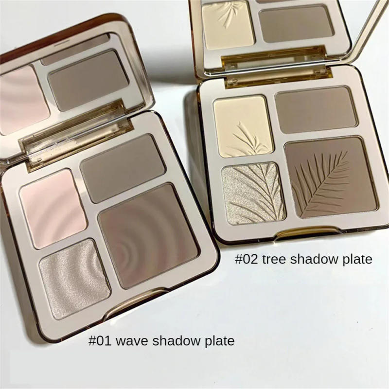 Description Picture 6 of item1~5PCS Matte Highlighter Bronzers Palette Face Shading Grooming Powder Makeup 4 Colors Long-Lasting Face Contouring Bronzer