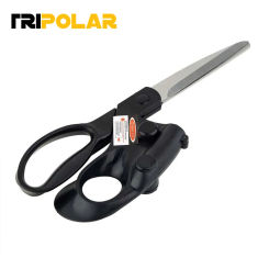 Popular New Professional Laser Guided Scissors For home Crafts Wrapping Gifts Fabric Sewing Cut Straight Fast Scissor Shear