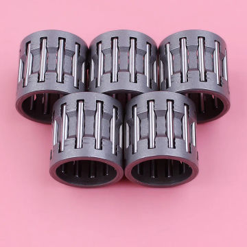 5pcs/lot Piston Needle Bearing For Husqvarna 365 371 372 372XP 362 570 268 272 Chainsaw Spare Replace Part 15mm x 12mm x 15mm