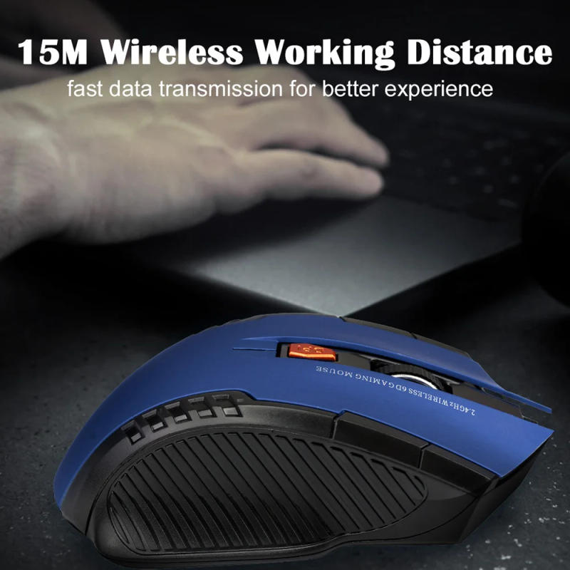 Description Picture 2 of itemORZERHOME 2.4GHz Wireless Mouse Optical Mice with USB Receiver Gamer 1600DPI 6 Buttons Mouse For Computer PC Laptop Accessories