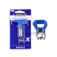 Airless Spray Tip Nozzle 515/517/519/655 Size Model Nozzle Sprayer Airbrush Tip For Titan/Wagner Airless Paint Spray Gun Tools